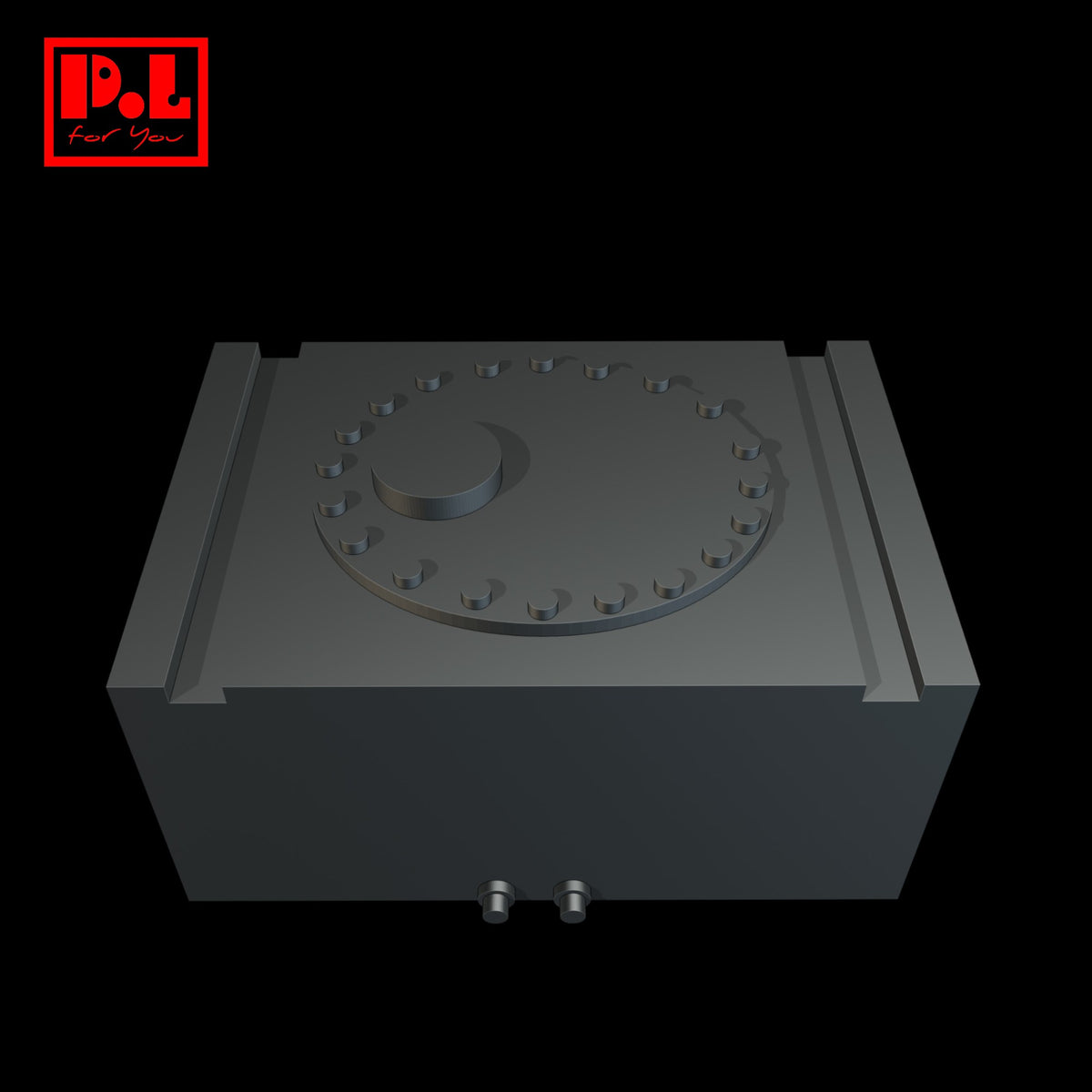 Racing gas tank — 3D print STL files