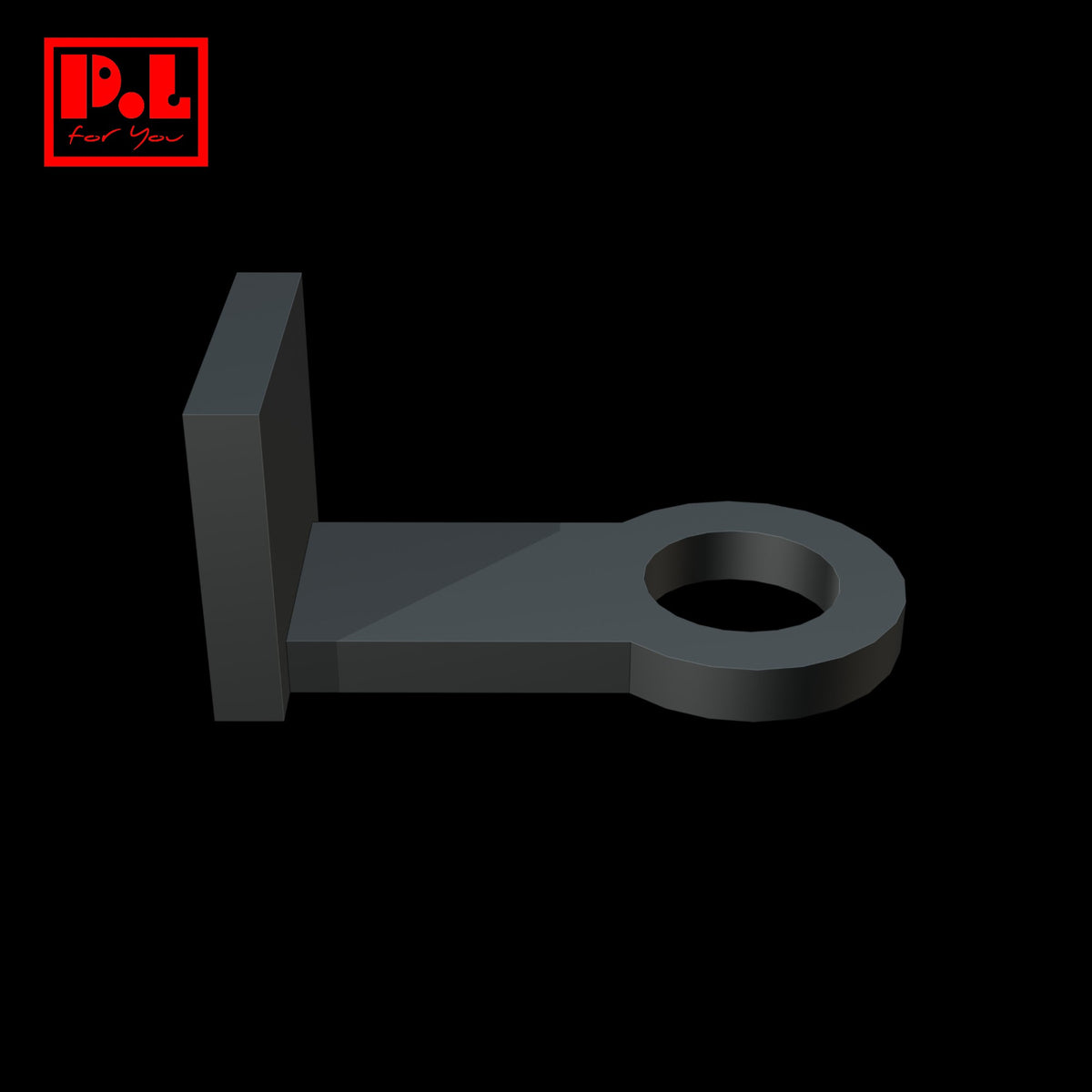 Racing tow hook — 3D print STL files