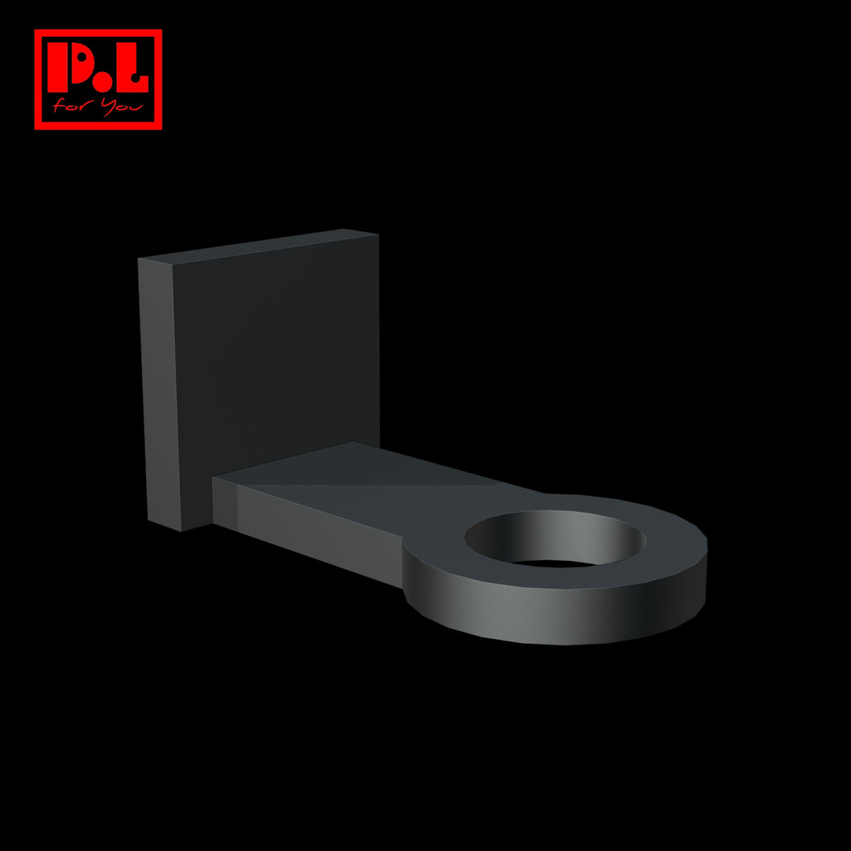 Racing tow hook — 3D print STL files