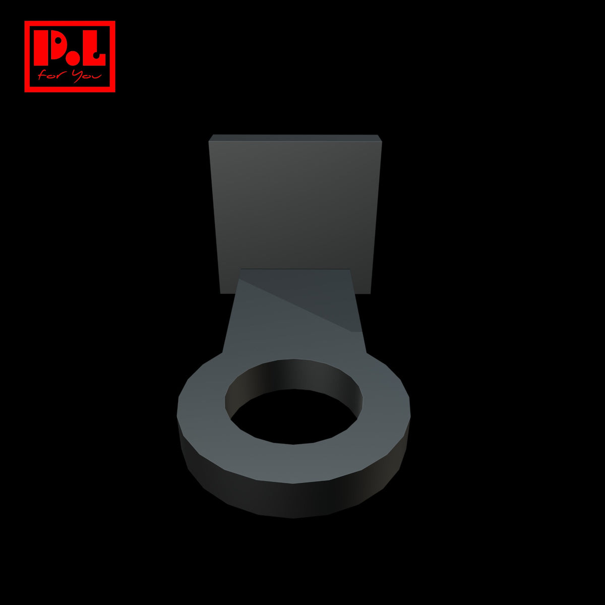 Racing tow hook — 3D print STL files
