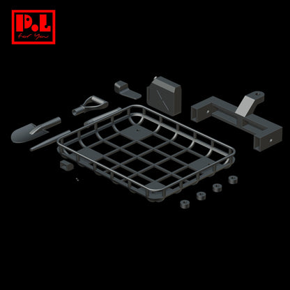 Roof Rack with accessories — 3D print STL files