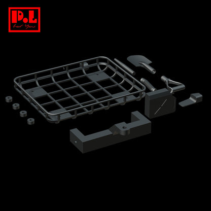 Roof Rack with accessories — 3D print STL files