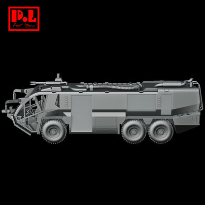Rosenbauer Panther 6x6 electric fire truck (2019) — 3D print STL files