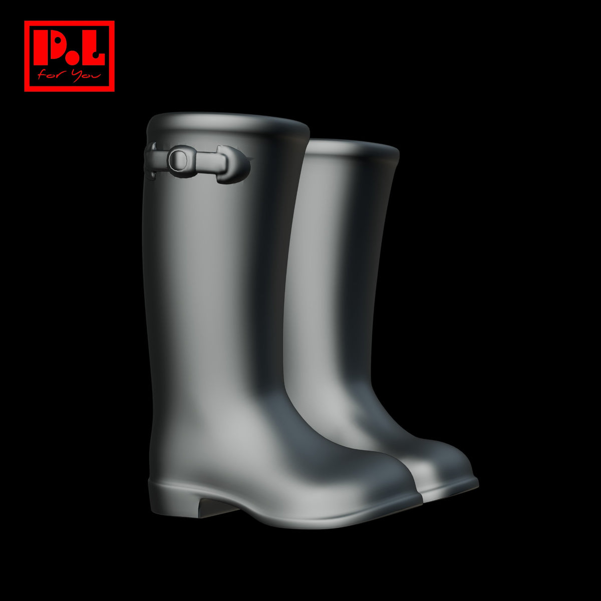 Rubber boots — 3D print STL files