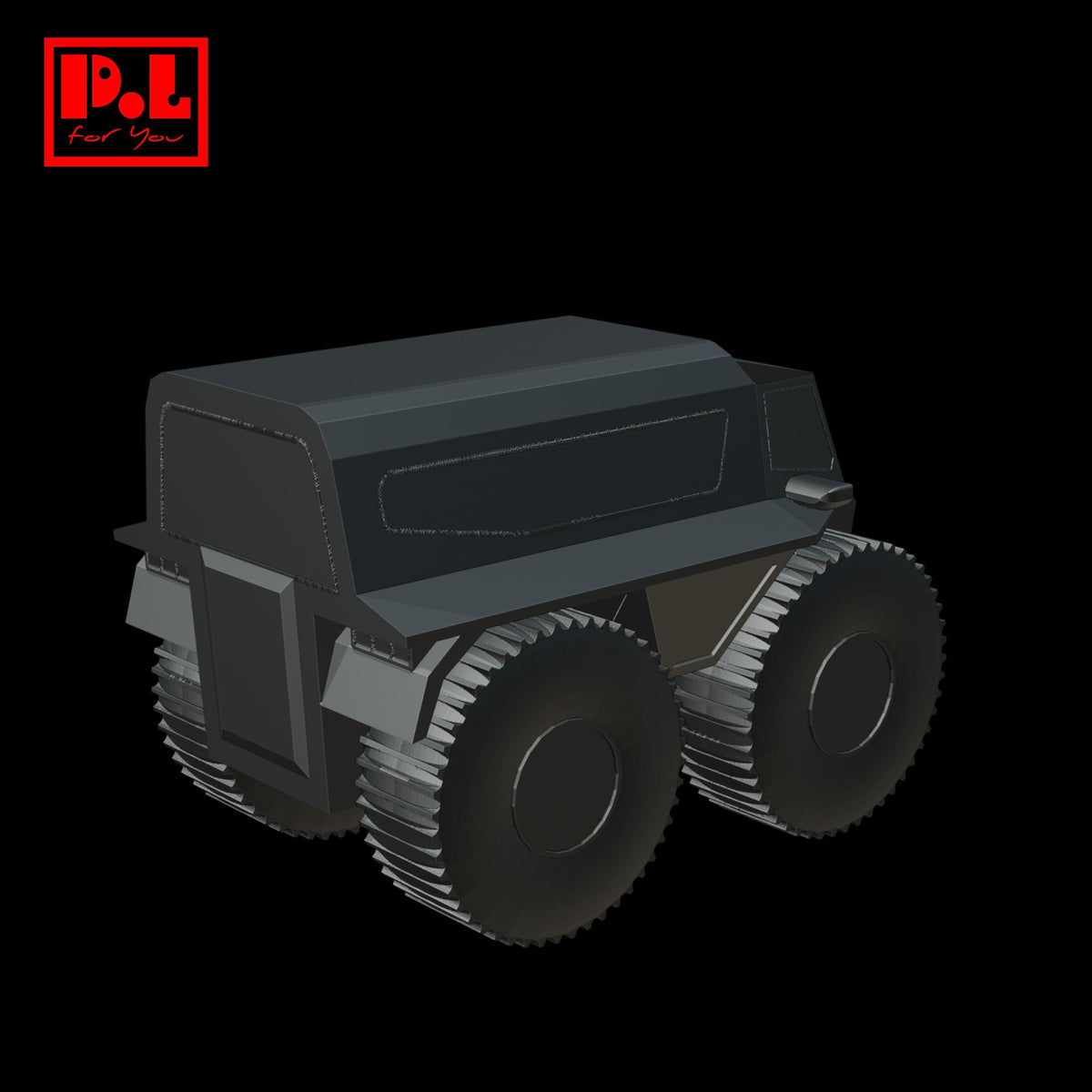 SHERP all-terrain vehicle (2012) — 3D print STL files
