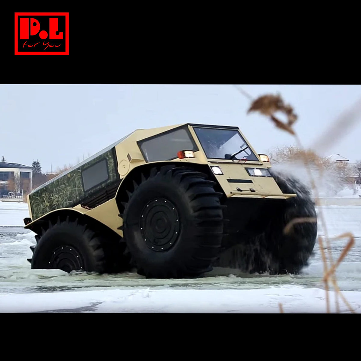 SHERP all-terrain vehicle (2012) — 3D print STL files