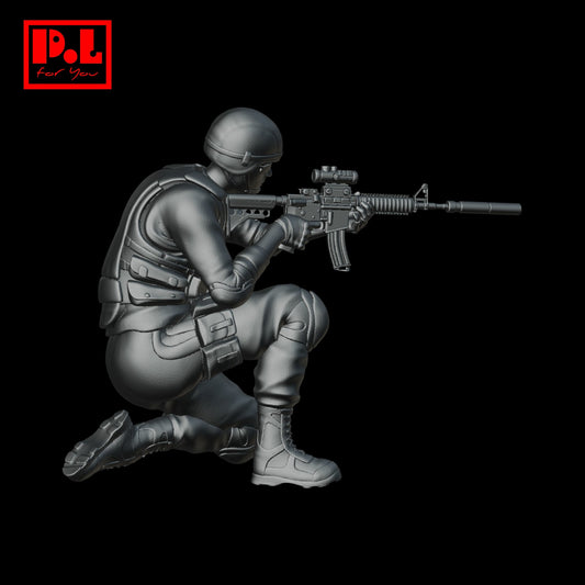 SWAT officer 2 — 3D print STL files