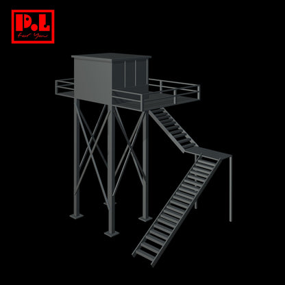 Security guard watch tower — 3D print STL files