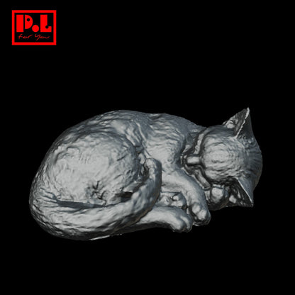 Sleeping cat — 3D print STL files