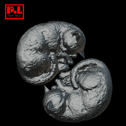 Sleeping cat — 3D print STL files