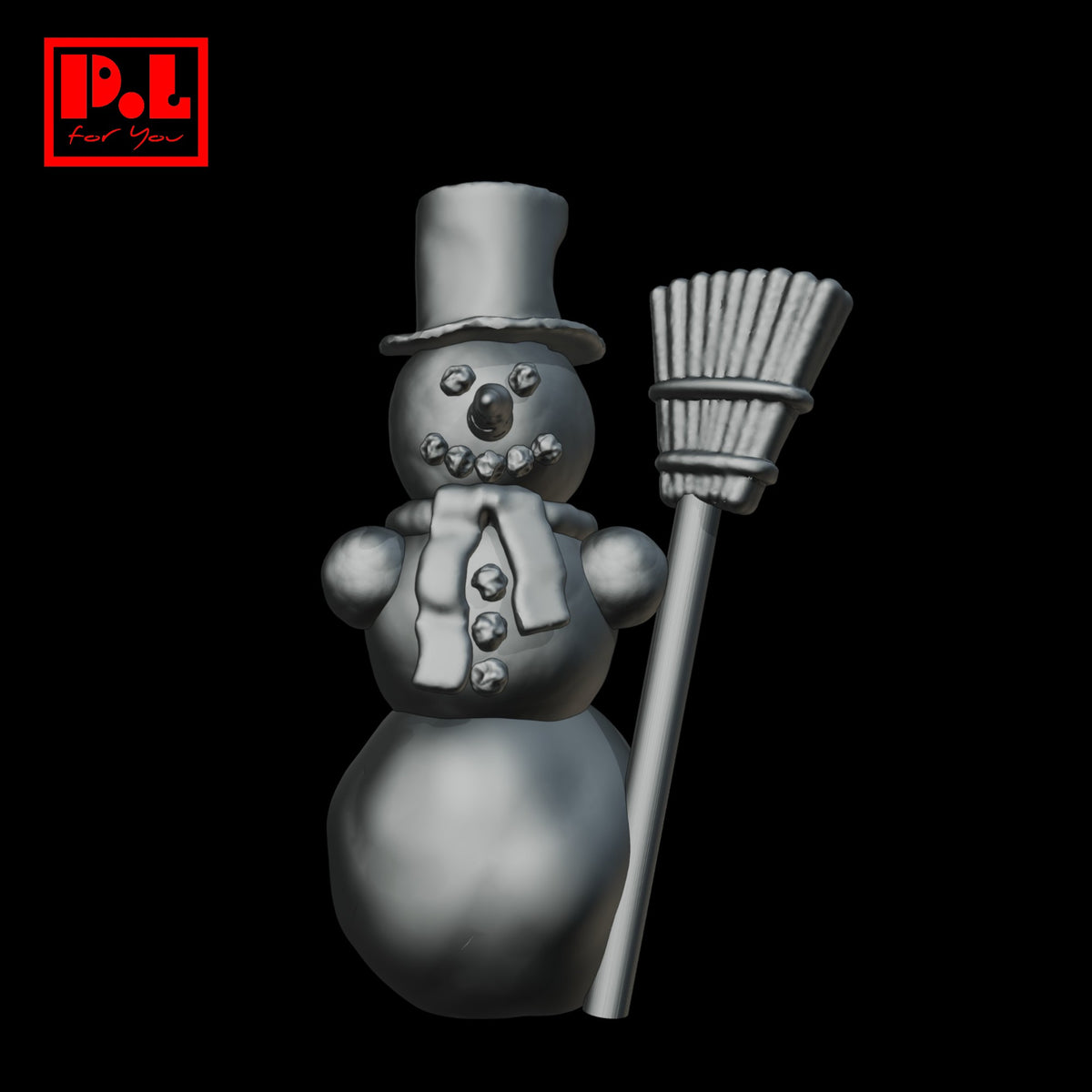 Snowman — 3D print STL files