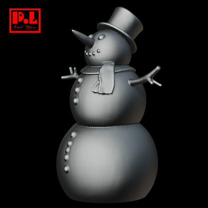 Snowman — 3D print STL files
