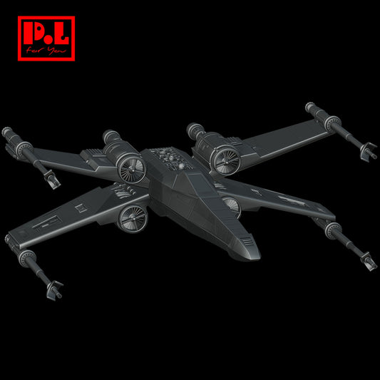Star Wars - T-65 X-wing starfighter — 3D print STL files