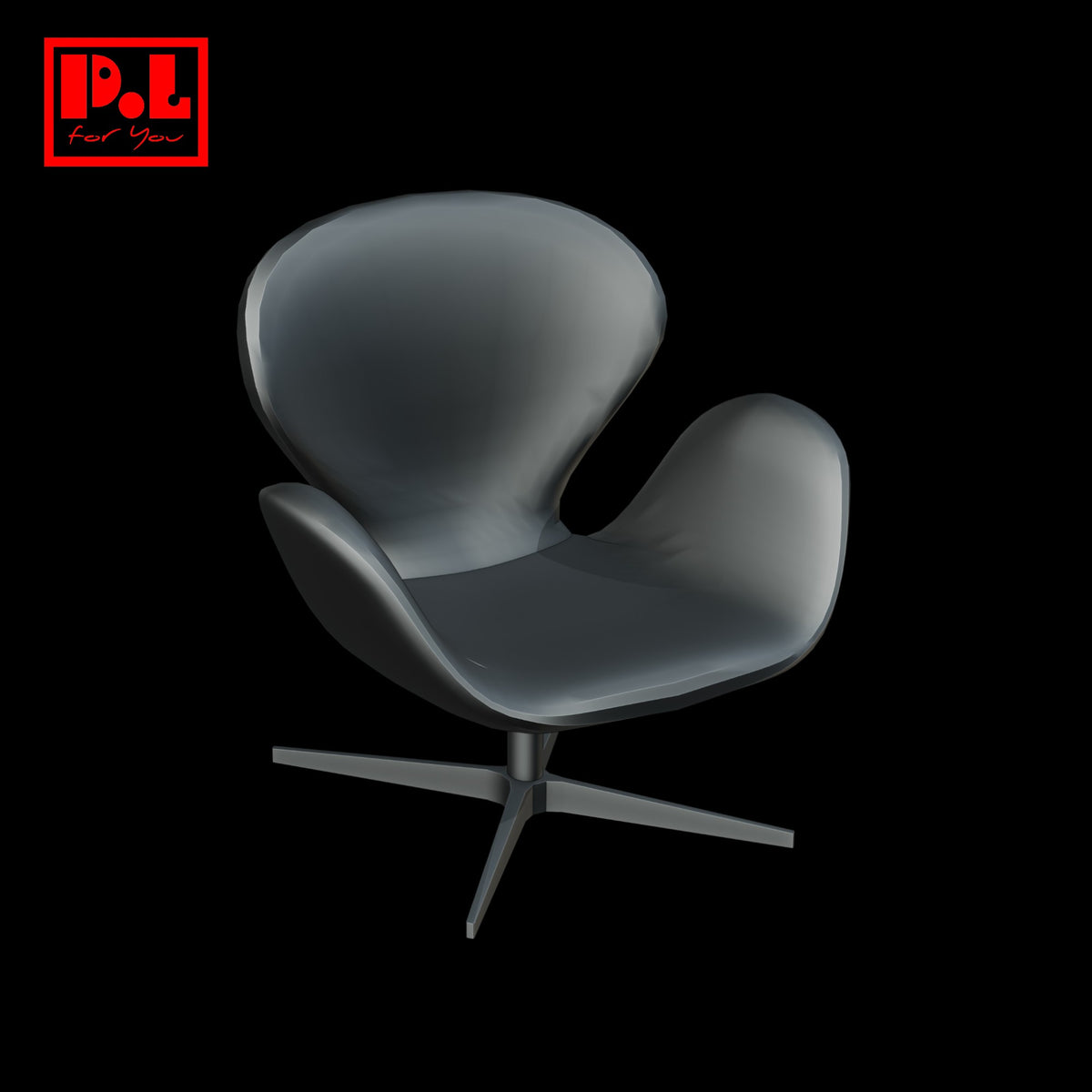 Stylish chair — 3D print STL files