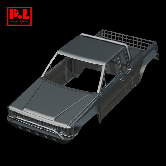 TOYOTA Hilux SR5 Car body SCX24 (1985) — 3D print STL files
