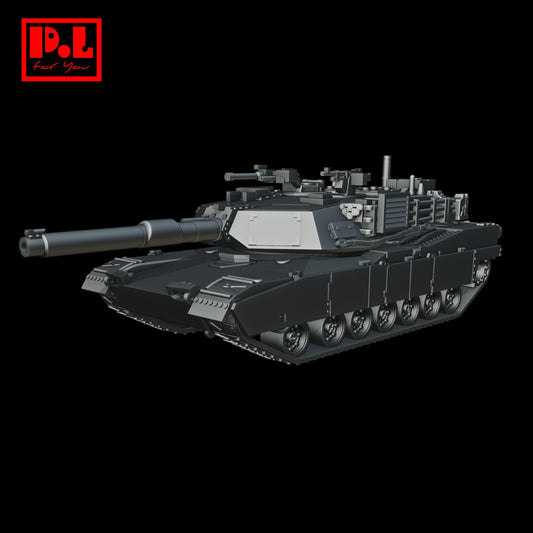 Tank M1A1HA Abrams (1993) — 3D print STL files