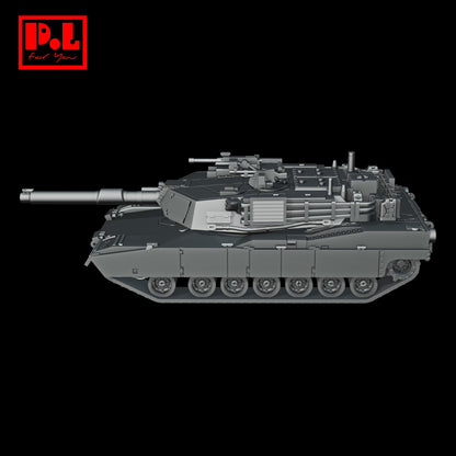 Tank M1A1HA Abrams (1993) — 3D print STL files