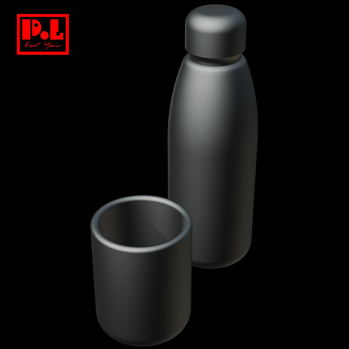 Thermos and mug — 3D print STL files