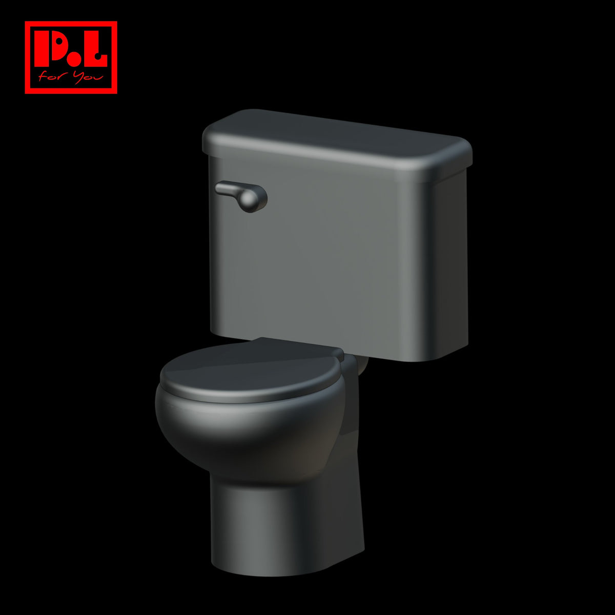 Toilet — 3D print STL files