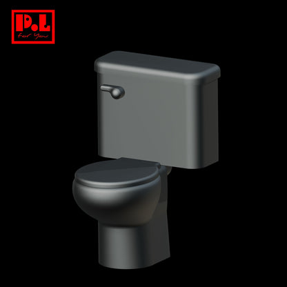 Toilet — 3D print STL files