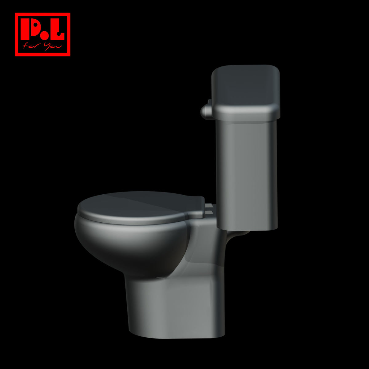 Toilet — 3D print STL files