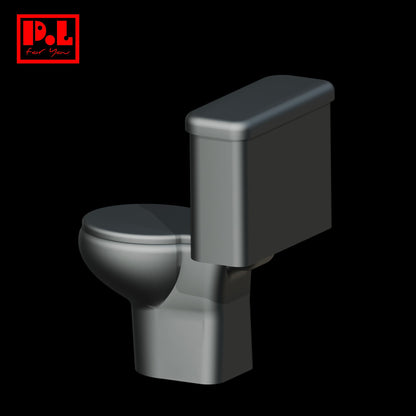 Toilet — 3D print STL files