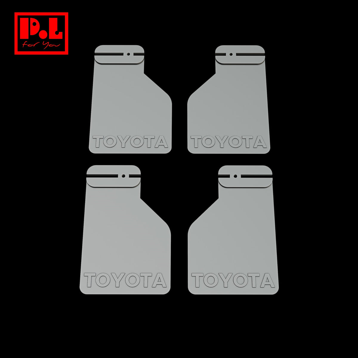 Toyota Mudflap — 3D print STL files