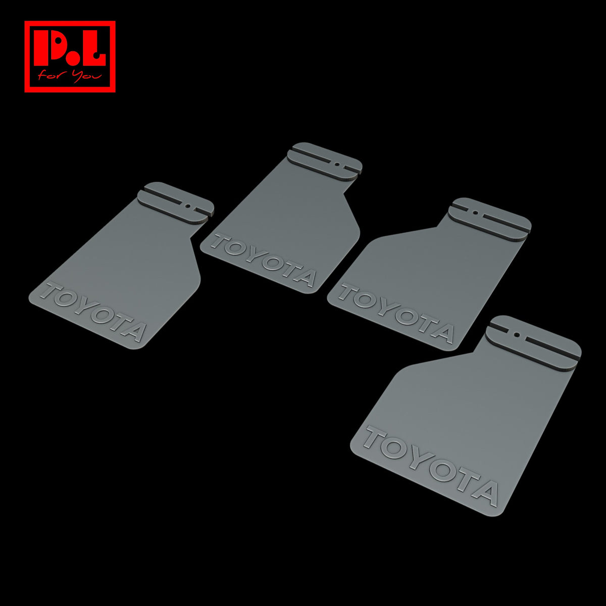 Toyota Mudflap — 3D print STL files