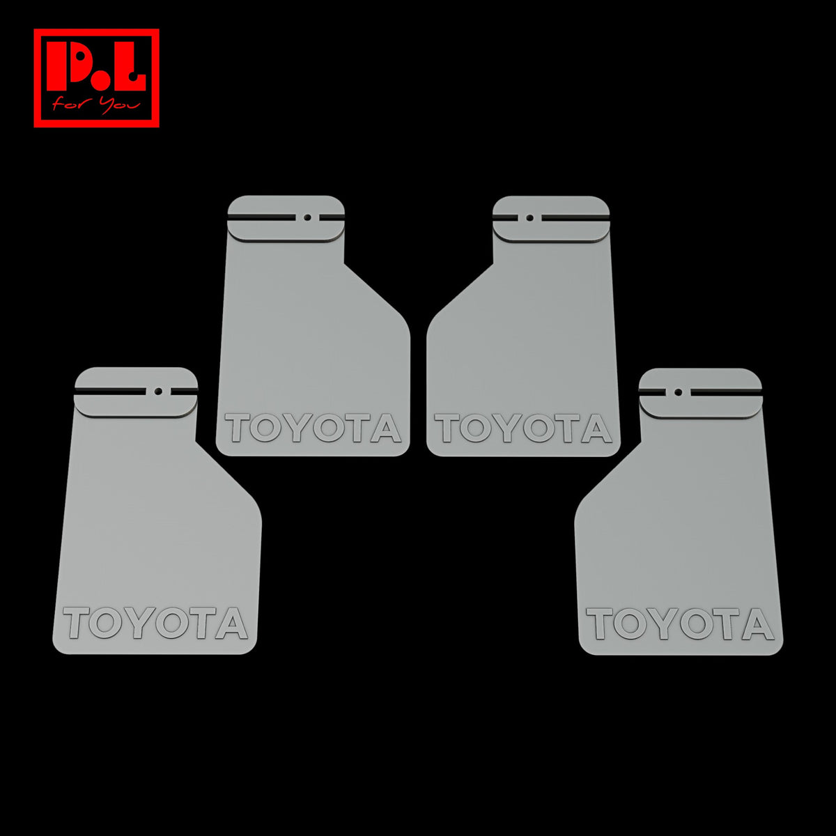Toyota Mudflap — 3D print STL files