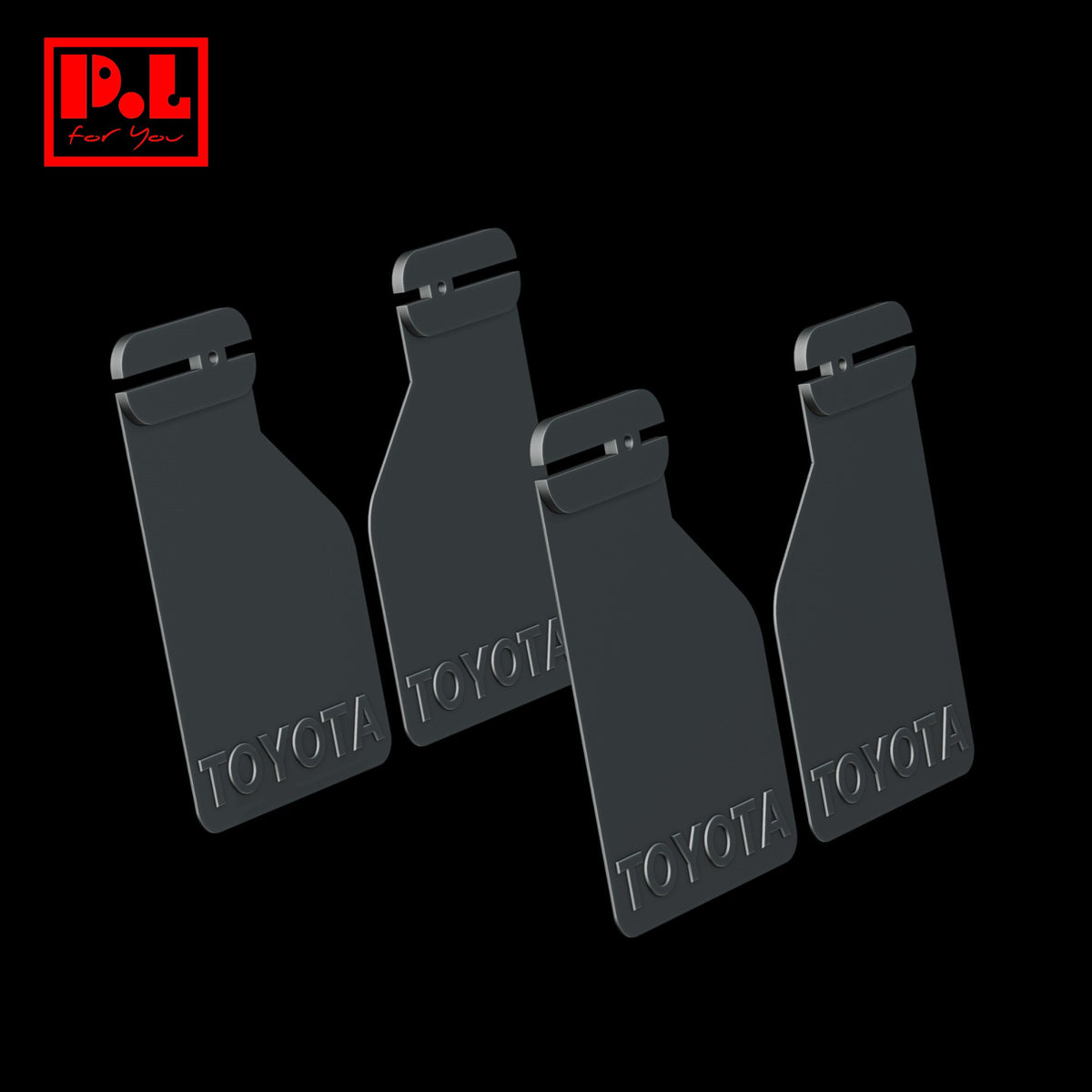 Toyota Mudflap — 3D print STL files