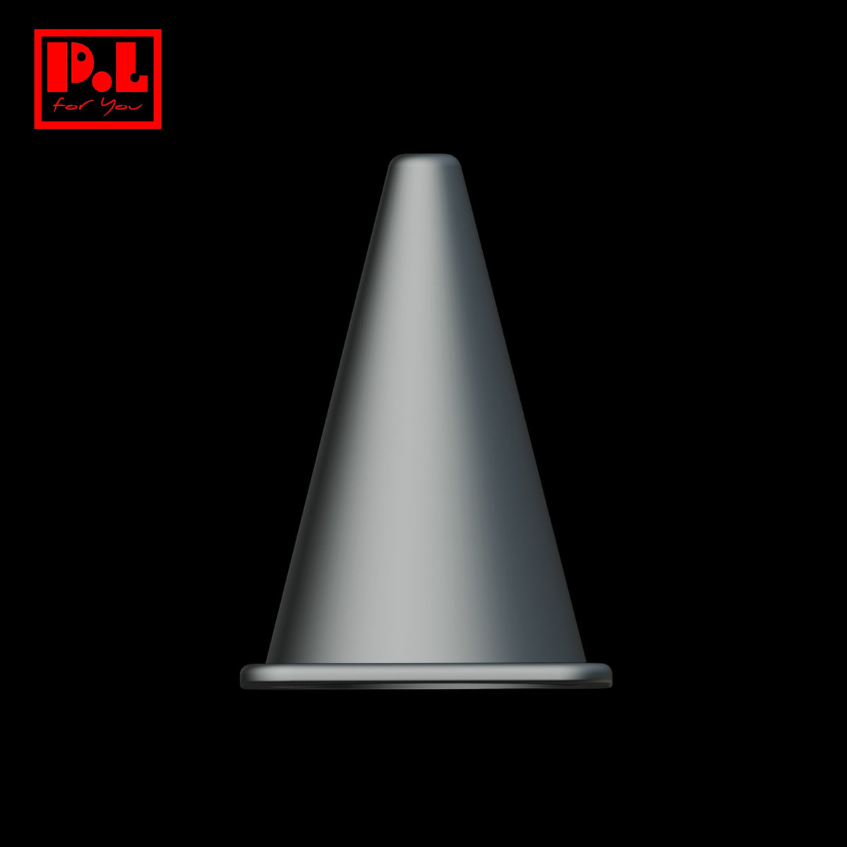Traffic cone — 3D print STL files