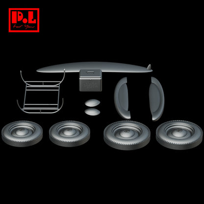 Travel kit for the Volkswagen Beetle — 3D print STL files