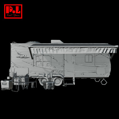 Travel trailer large — 3D print STL files