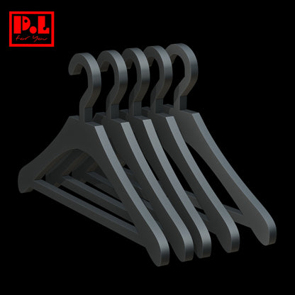 wooden coat hanger — 3D print STL files