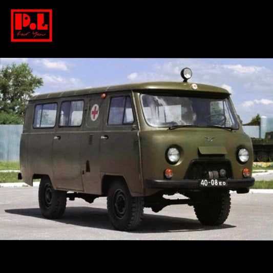 UAZ-452 (1965) Soviet All-Terrain Vehicle — 3D print STL files