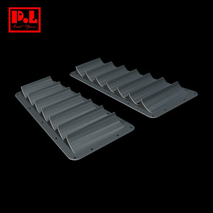 Universal Racing Hood Louvers — 3D print STL files