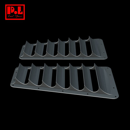 Universal Racing Hood Louvers — 3D print STL files