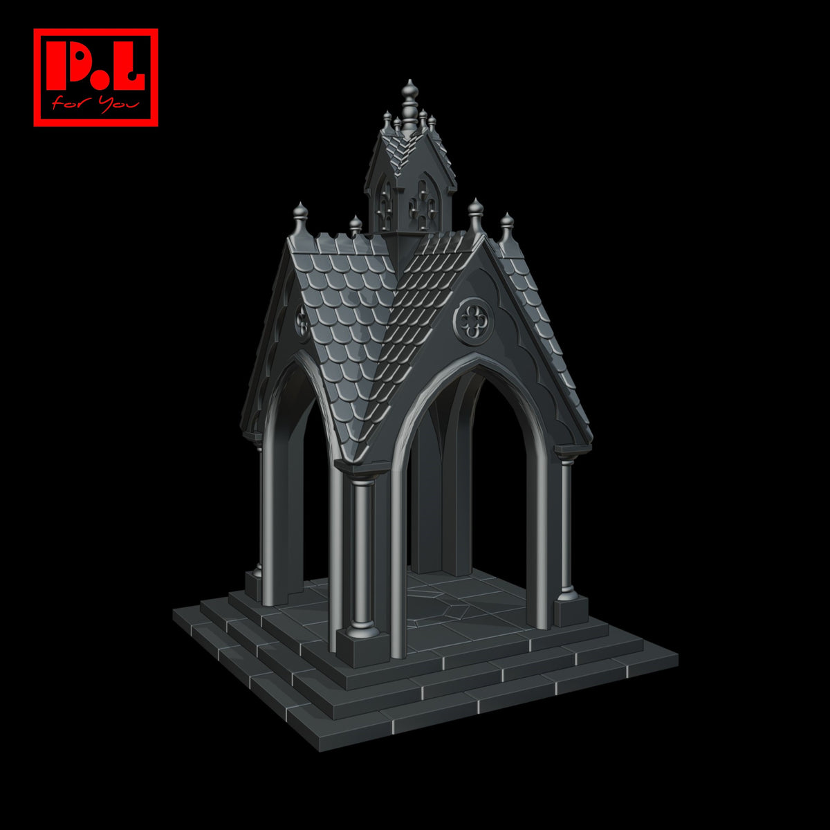 Victorian garden pavilion — 3D print STL files