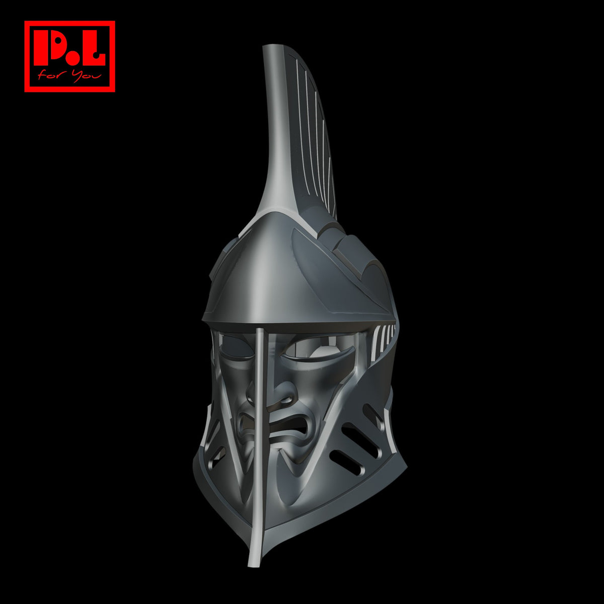 Warrior Helmet — 3D print STL files