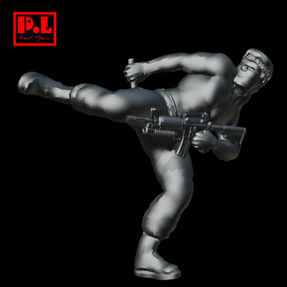 Wolfenstein - B.J. Blazkowicz — 3D print STL files