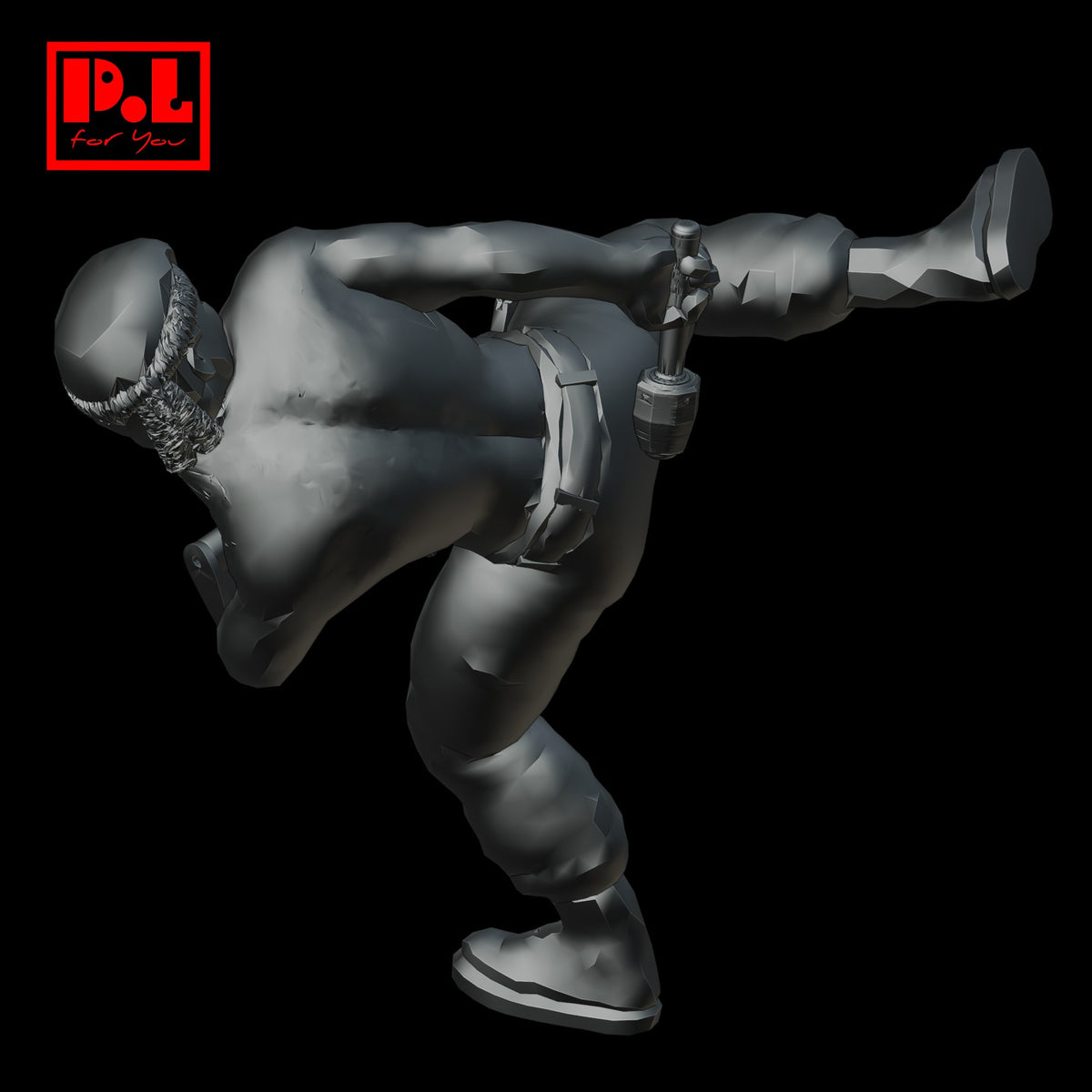 Wolfenstein - B.J. Blazkowicz — 3D print STL files