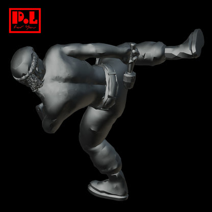 Wolfenstein - B.J. Blazkowicz — 3D print STL files