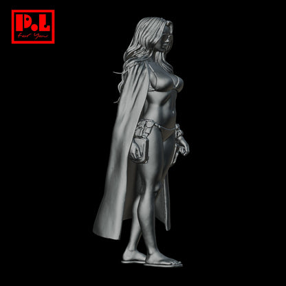 Woman on the beach — 3D print STL files