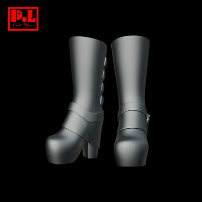 Women's boots — 3D print STL files