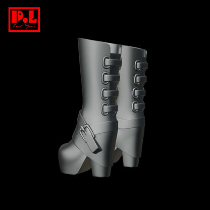 Women's boots — 3D print STL files