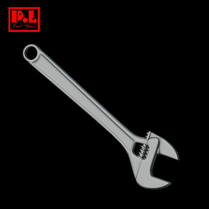 Adjustable wrench — 3D print STL files