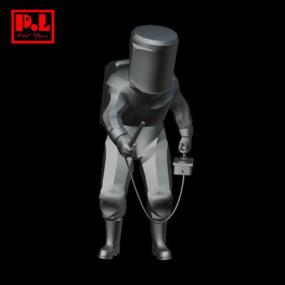man in a radiation disaster 1 — 3D print STL files