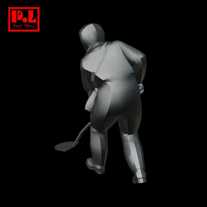 man in a radiation disaster 2 — 3D print STL files