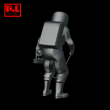 man in a radiation disaster 1 — 3D print STL files