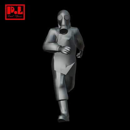 man in a radiation disaster 3 — 3D print STL files